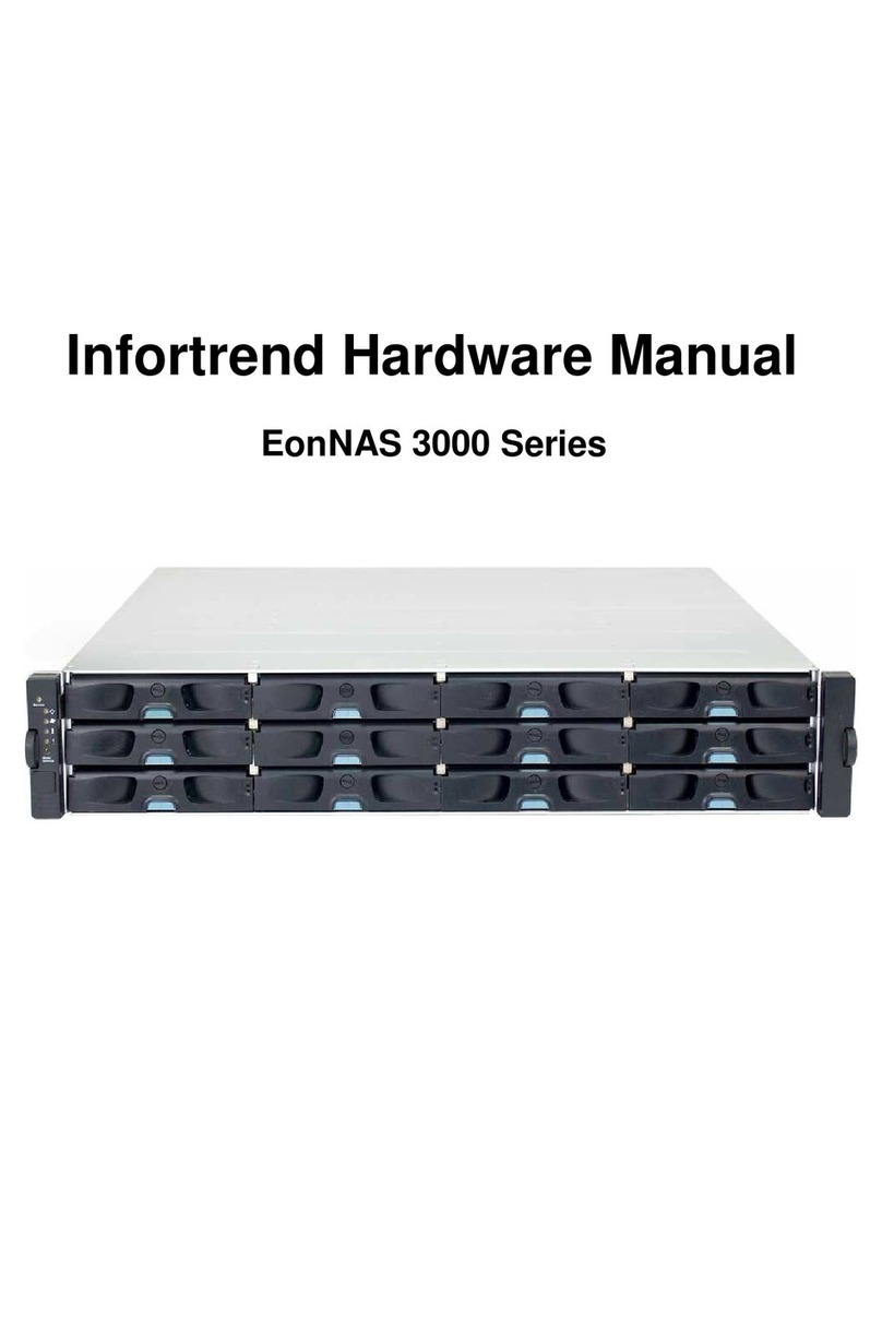 Infortrend EonNAS 3000 series Hardware manual