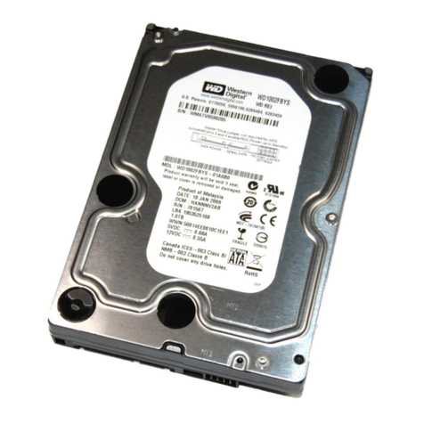 Western Digital WD1002FBYS Product manual Western Digital WD1002FBYS Product manual