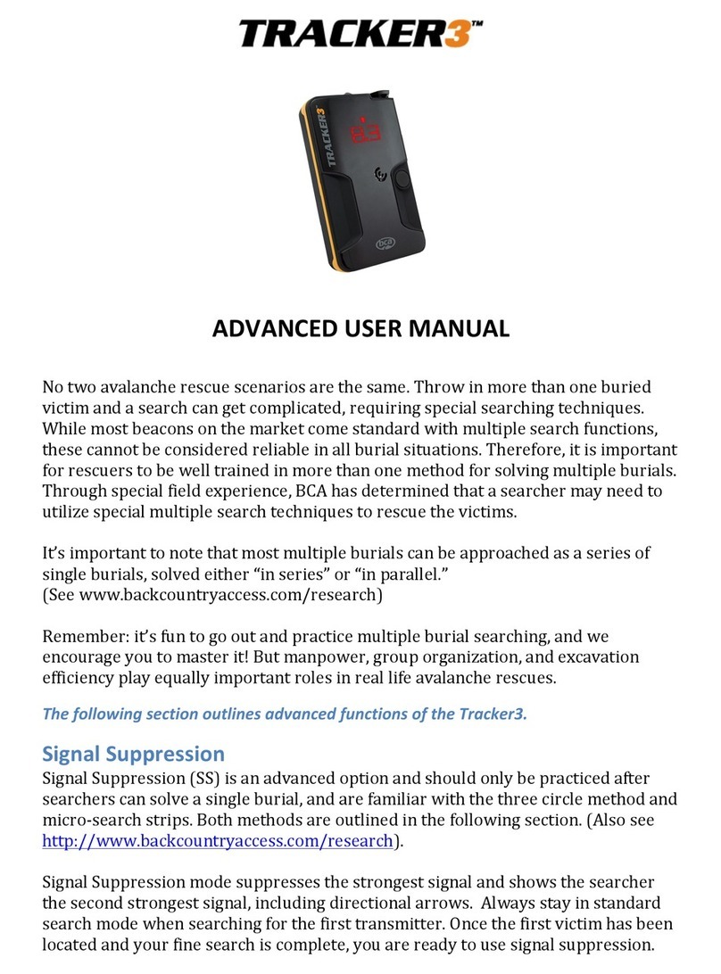 bca Tracker3 Advanced user's manual