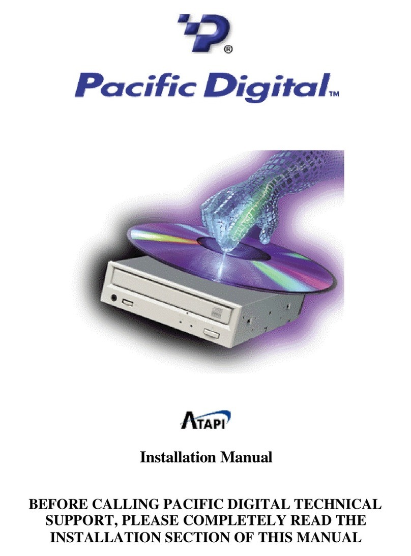 Pacific Digital PDCdrive installation manual