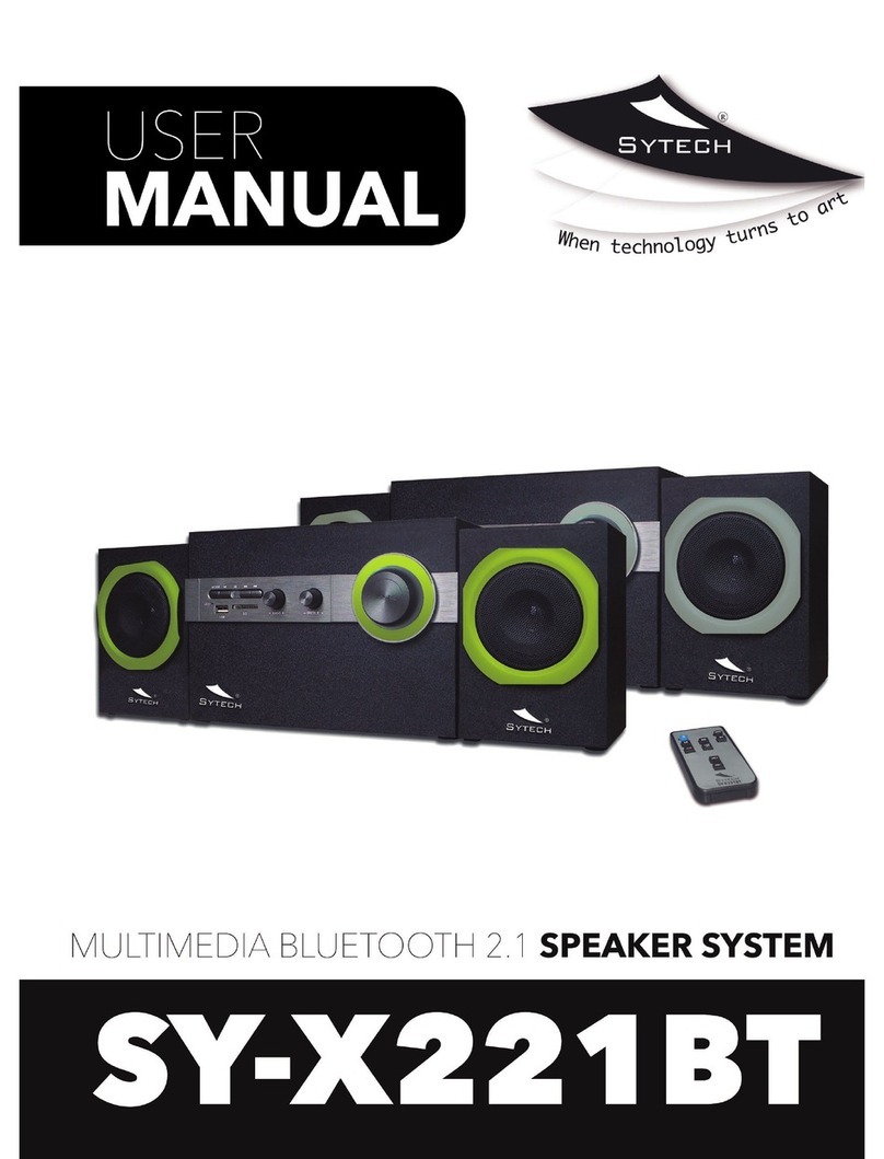 Sytech SY-X221BT user manual