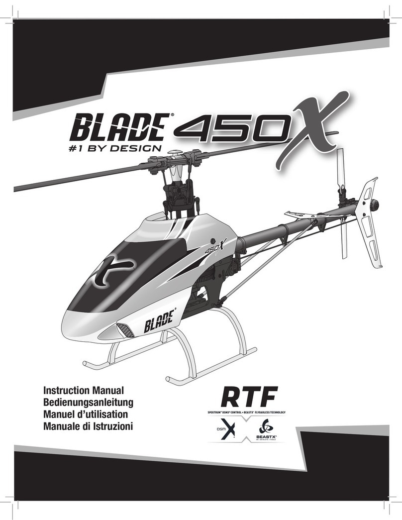 Horizon Hobby Blade 450X User manual