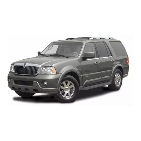 Lincoln NAVIGATOR User manual