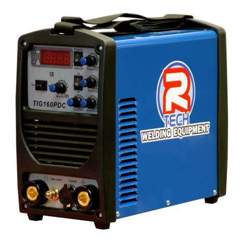 Rtech TIG160PDC User manual