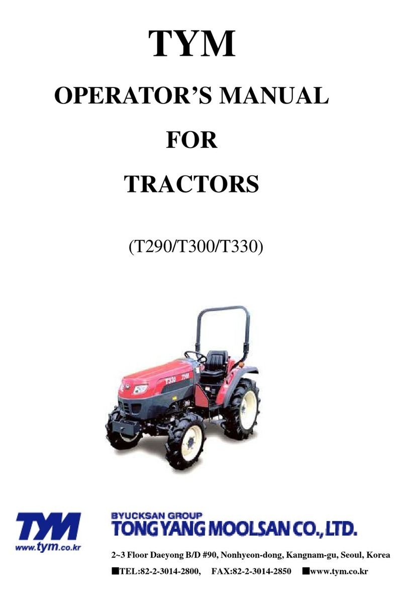 TYM T290 User manual