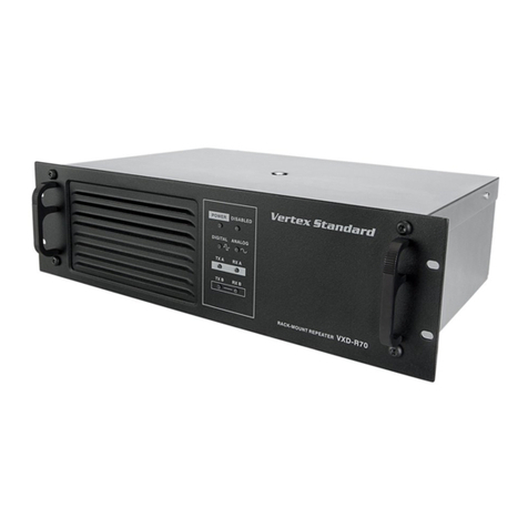 Vertex Standard VXD-R70 installation guide
