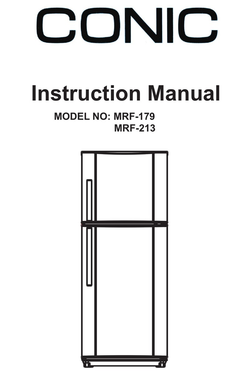 CONIC MRF-179 instruction manual