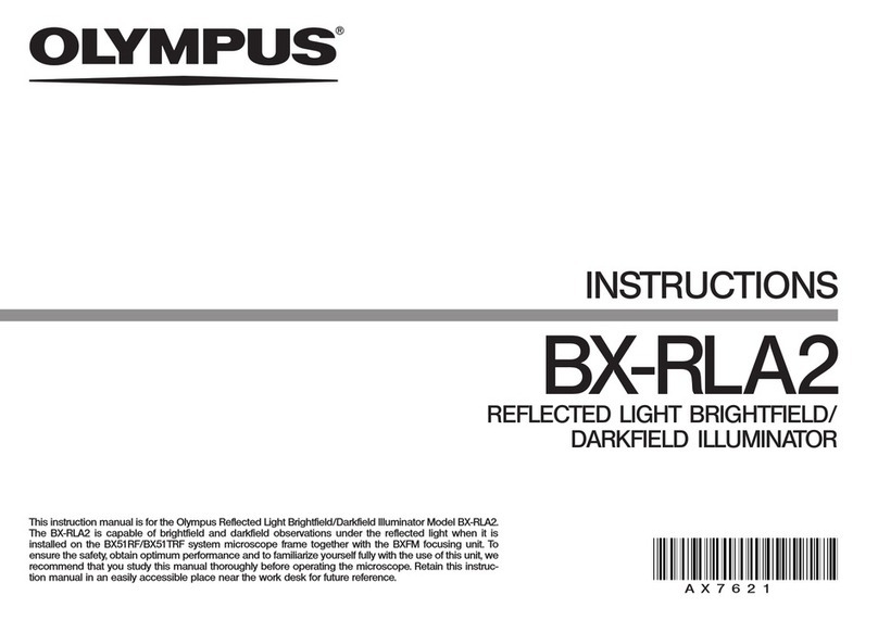 Olympus BX-RLA2 User manual