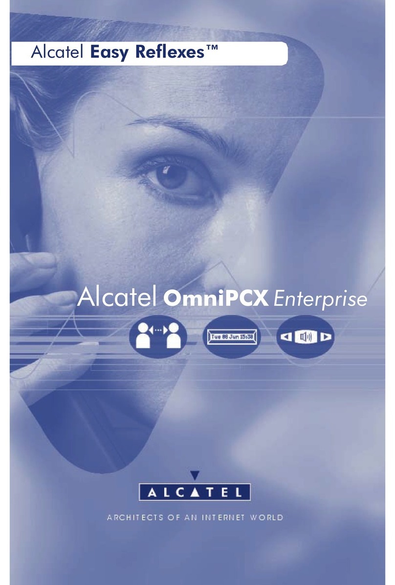 Alcatel OmniPCX Enterprise Easy Reflexes User manual