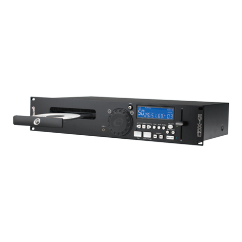 Gemini CDX-01 User manual