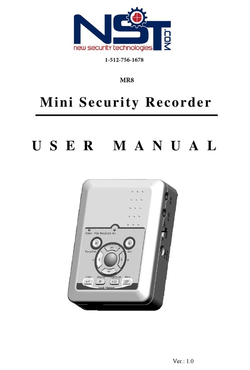 NST MR8 User manual