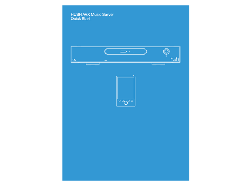 HUSH AVX User manual