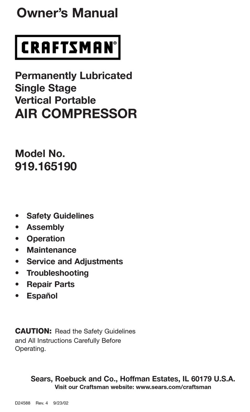 Craftsman 919.165190 User manual Craftsman 919.165190 User manual