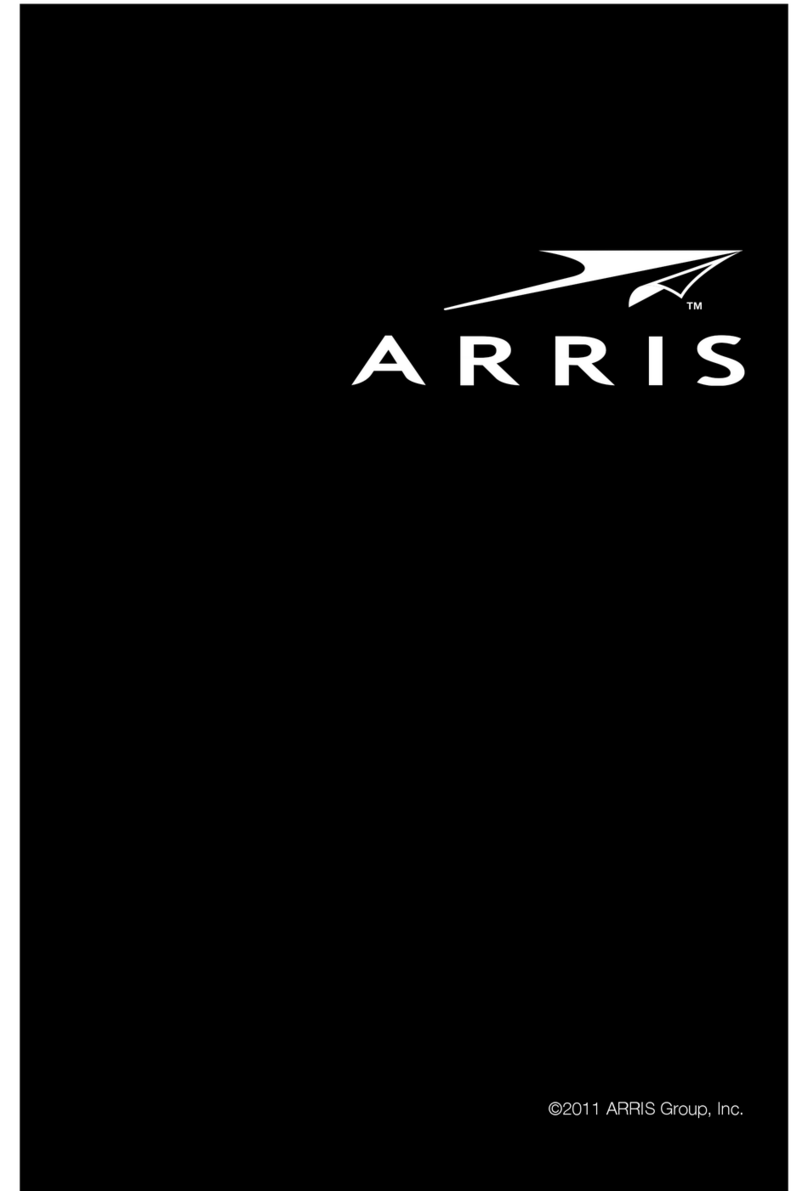 Arris Moxi User manual