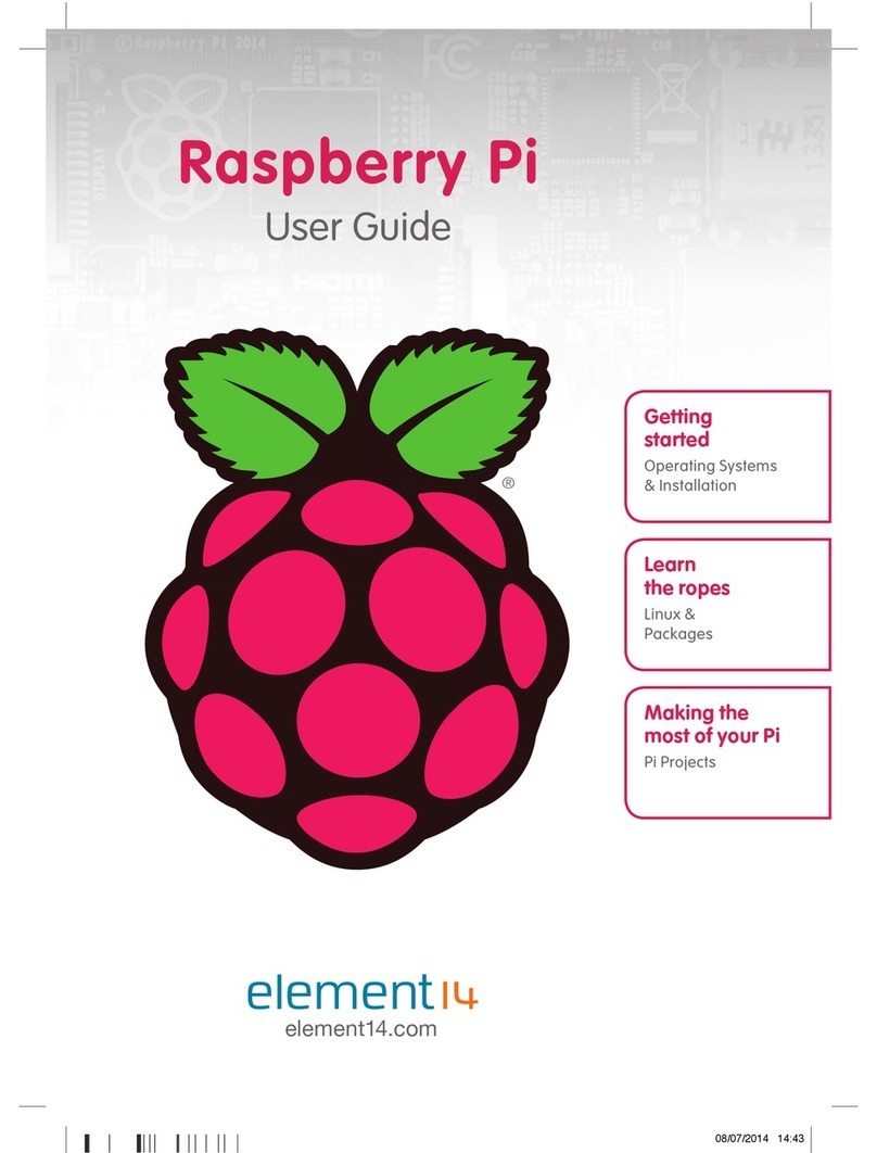 Element14 Raspberry Pi User manual