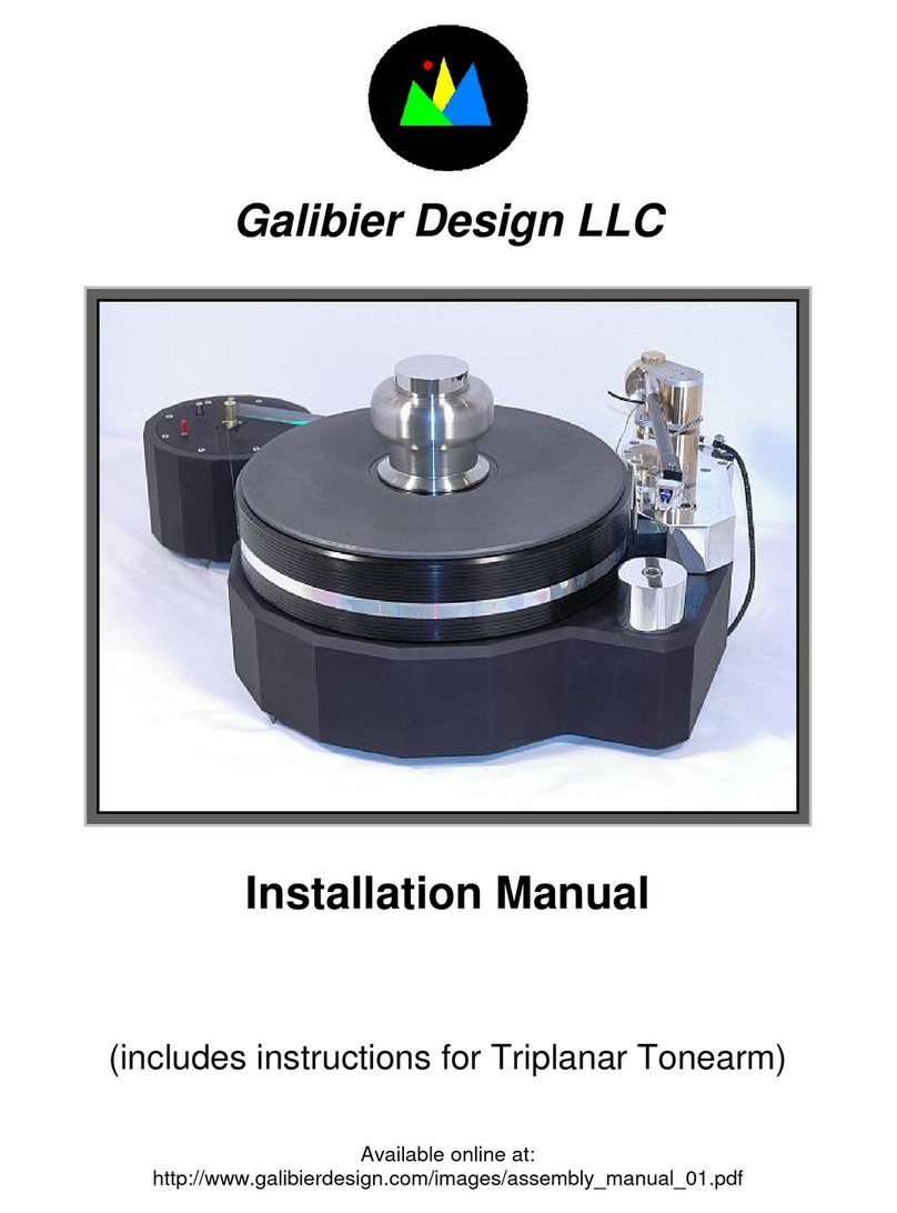 Galibier Design Serac installation manual