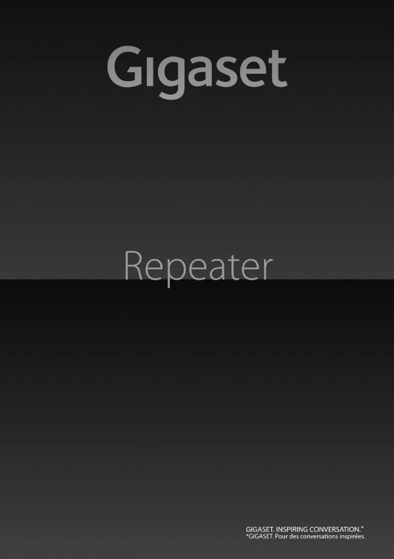 Gigaset Repeater user manual