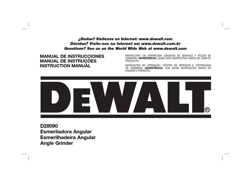 DeWalt D28090 instruction manual
