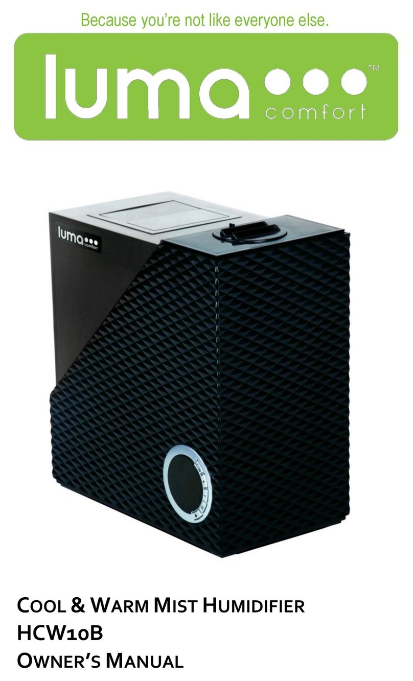 Luma Comfort HCW10B User manual