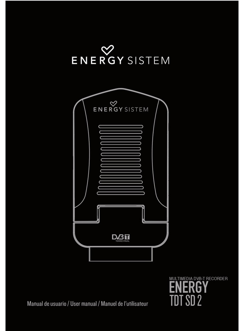 ENERGY SISTEM ENERGY TDT SD 2 user manual