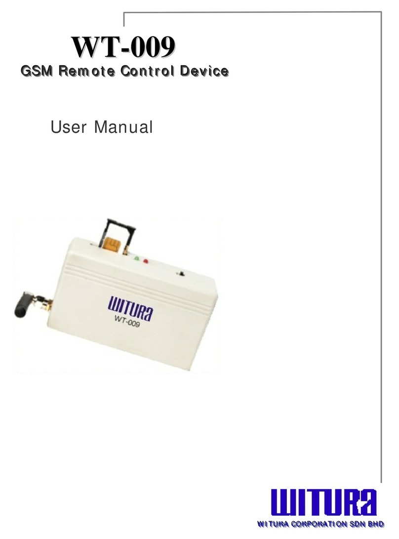 Witura WT-009 user manual