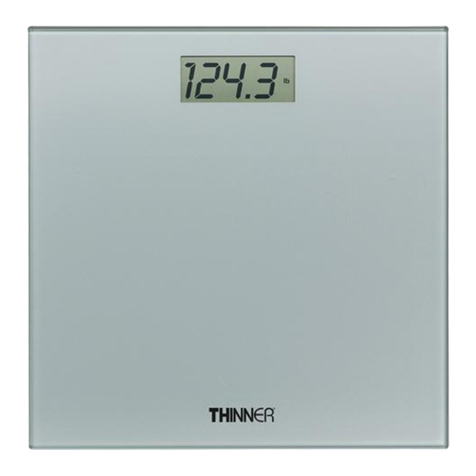 Conair Thinner TH147WC Instruction booklet