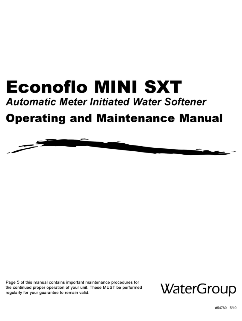 WaterGroup Econoflo EFCMINI-17SXT Operating and maintenance manual WaterGroup Econoflo EFCMINI-17SXT Operating and maintenance manual