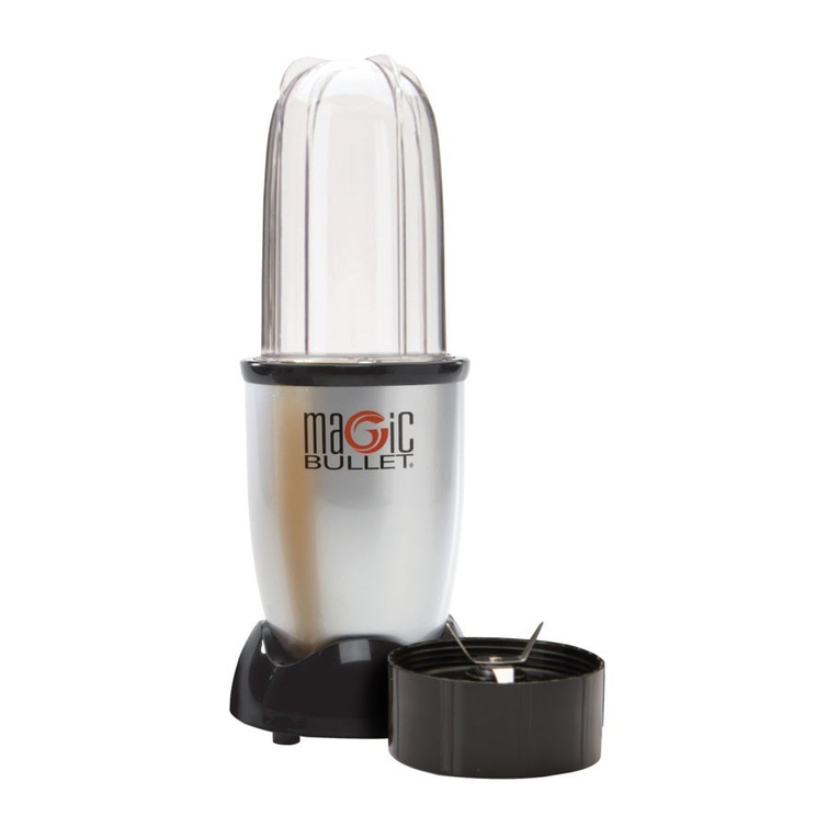 Magic Bullet IM-042 User guide and recipes