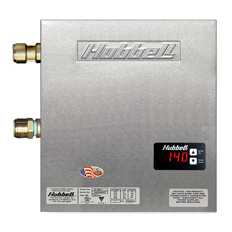 Hubbell TX Installation, operation and maintenance manual