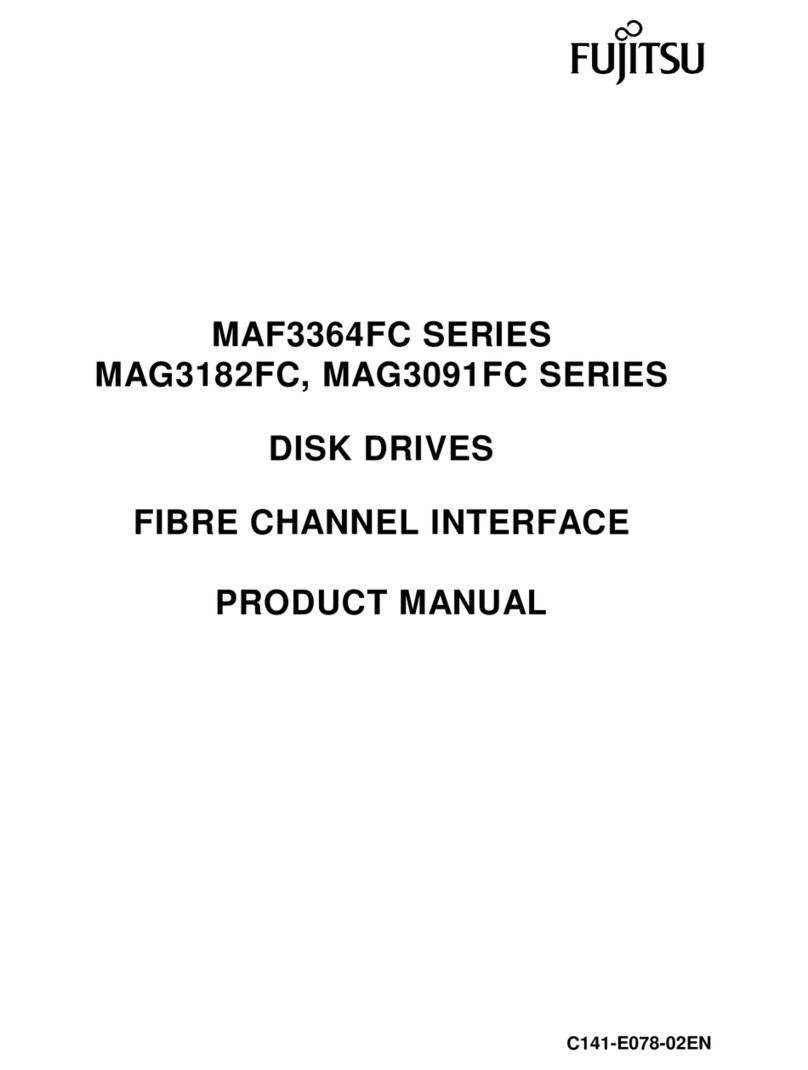 Fujitsu MAG3182FC SERIES User manual
