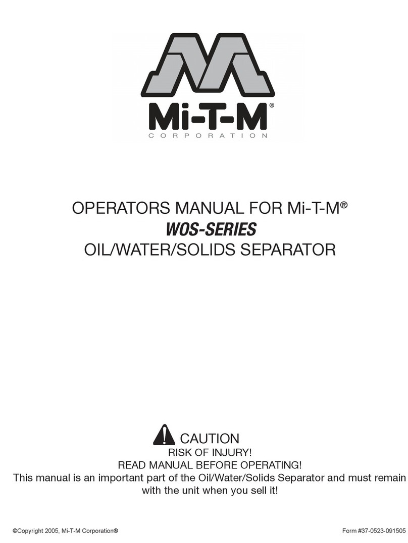 Mi-T-M WOS-SERIES User manual