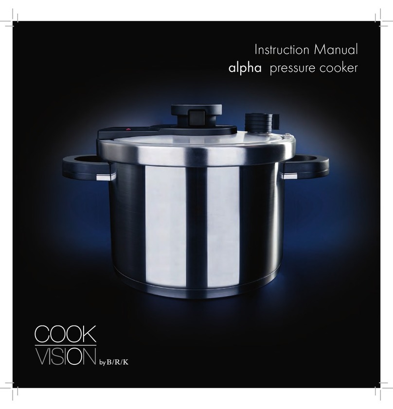 Cook Vision alpha instruction manual