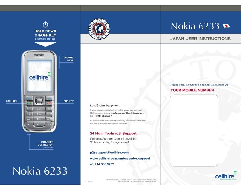 Nokia 6233 - Cell Phone 6 MB User manual Nokia 6233 - Cell Phone 6 MB User manual