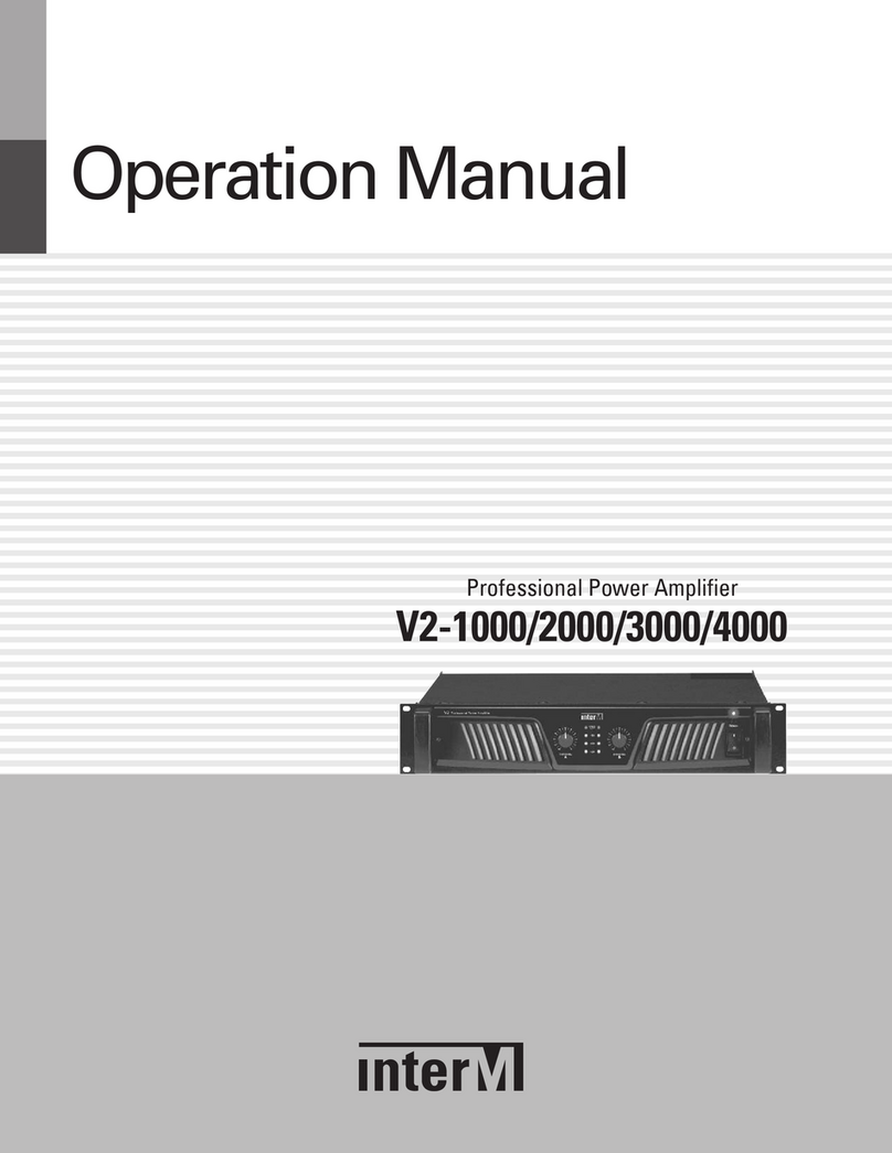 Inter-m V2-1000 User manual