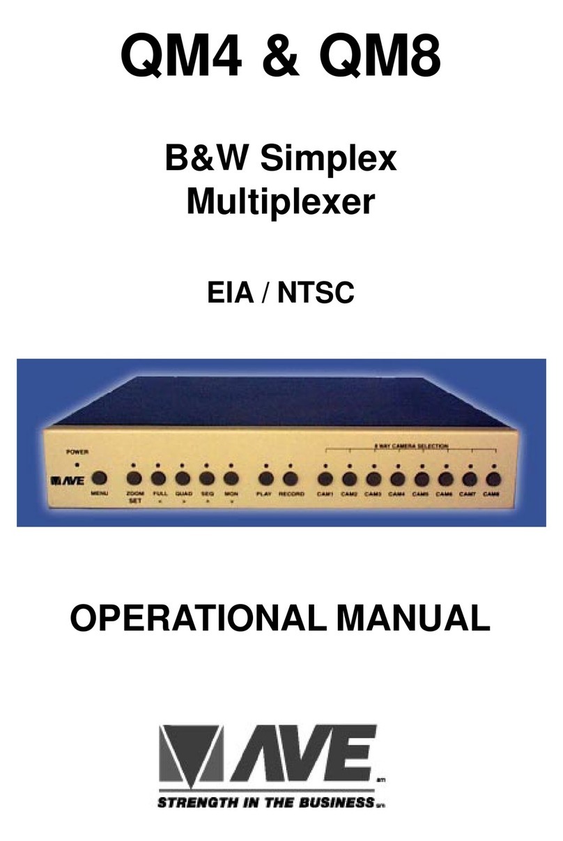 AVE QM4 Operational manual