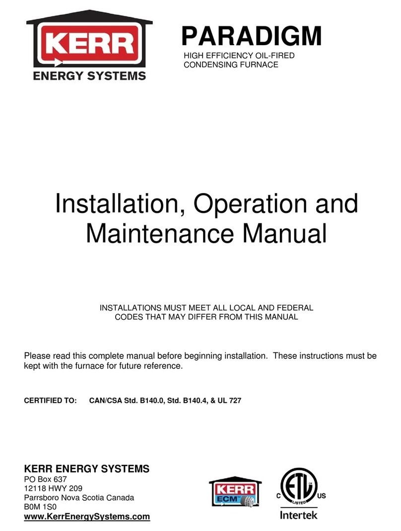 KERR PARADIGM User manual