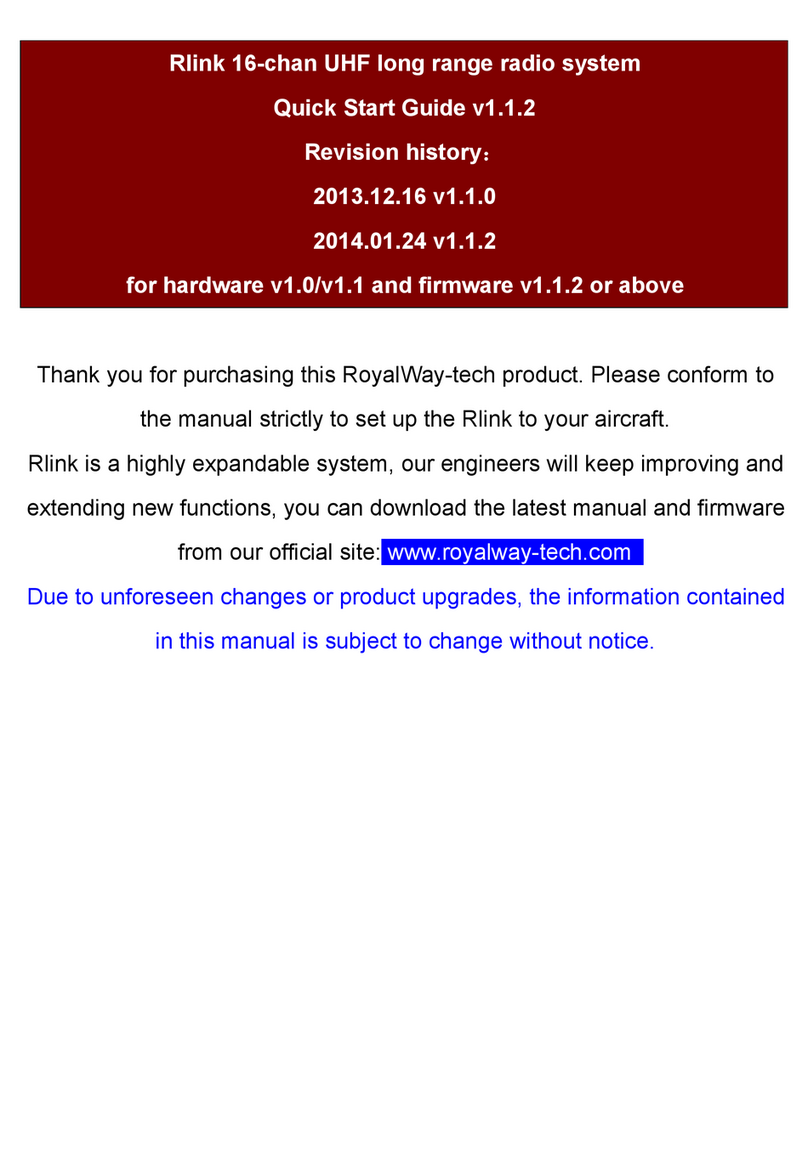 RoyalWay-tech Rlink quick start guide