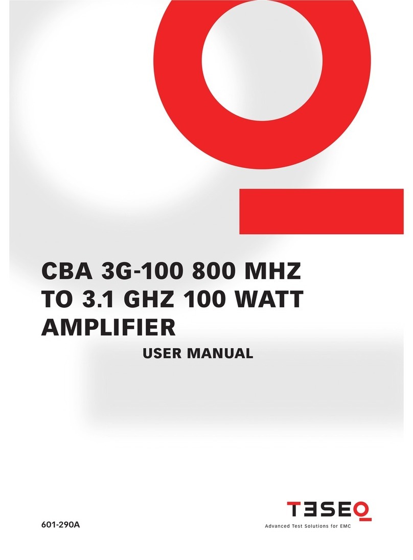 Teseo CBA 3G-100 user manual