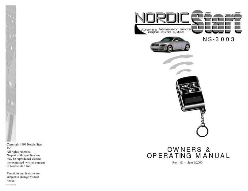 Nordic Start NS-3003 User manual
