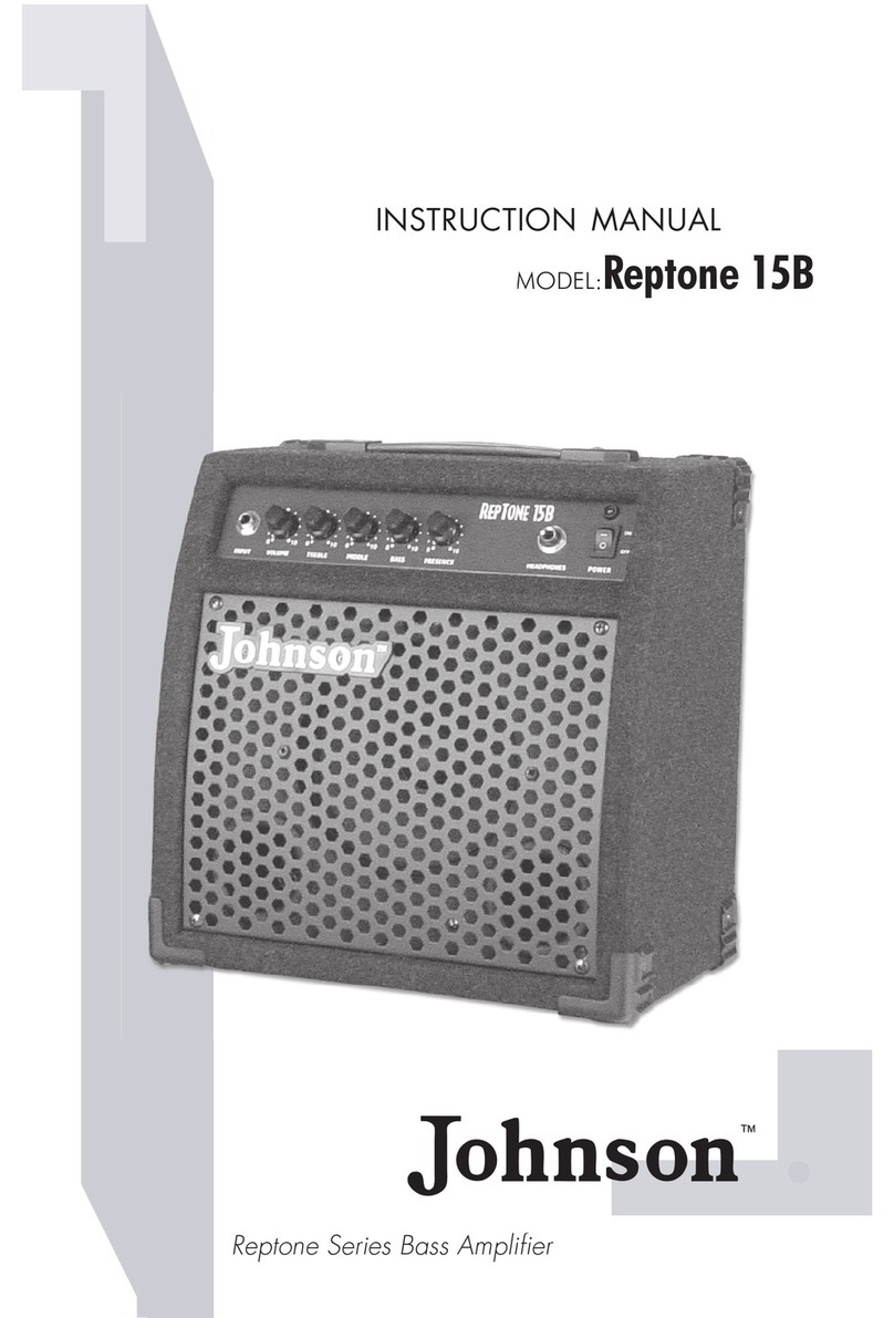 Johnson Reptone 15B instruction manual