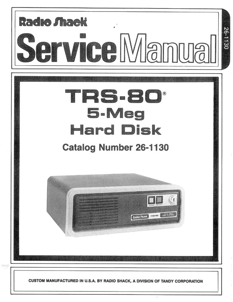 Radio Shack TRS-80 Service manual