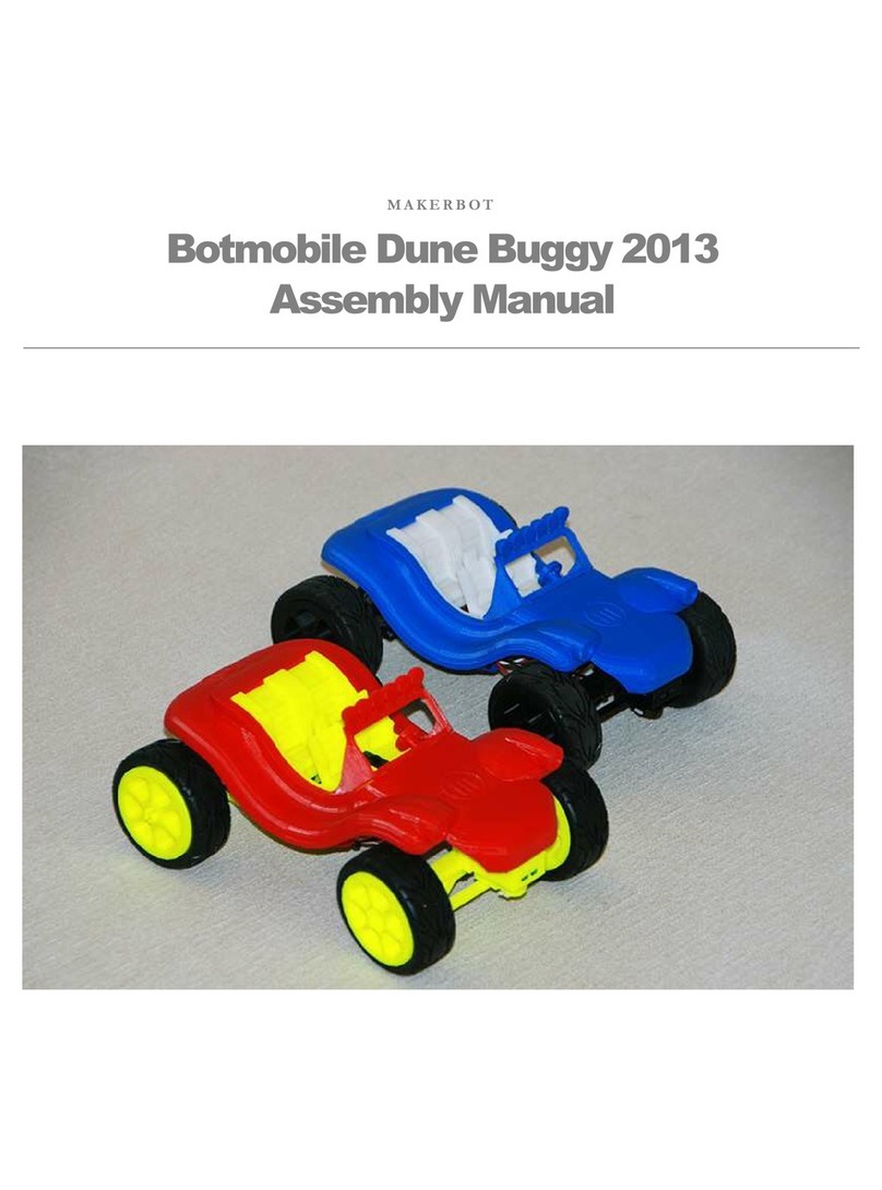 MakerBot Botmobile Dune Buggy 2013 Assembly manual