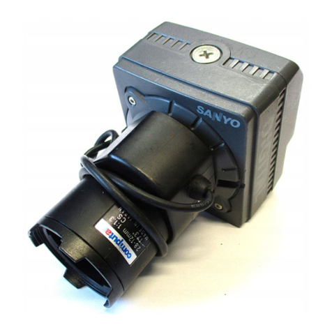 Sanyo Colour CCD Camera VCC-5775P User manual