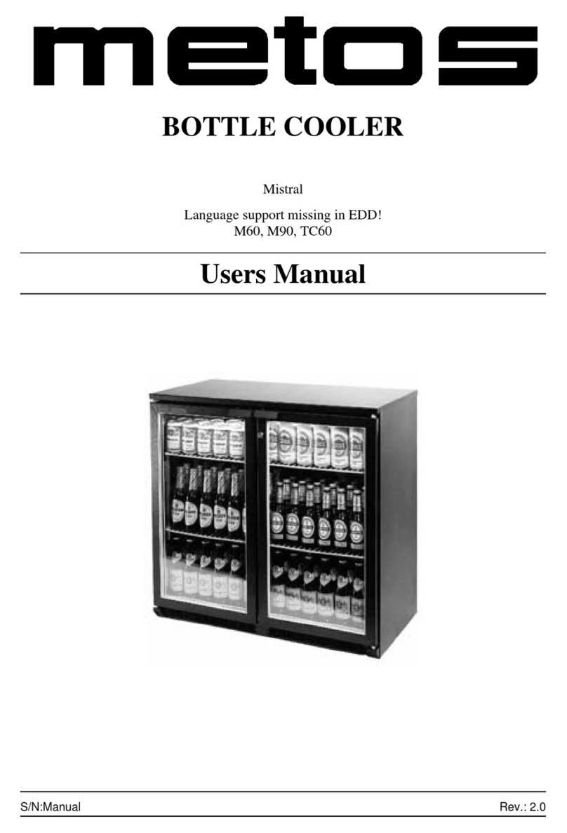 Metos Mistral M60 user manual