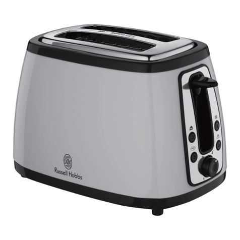 Russell Hobbs Toaster instructions