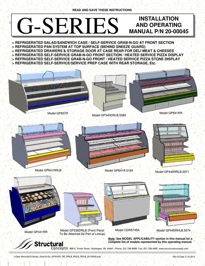Structural Concepts GP641RRLB User manual