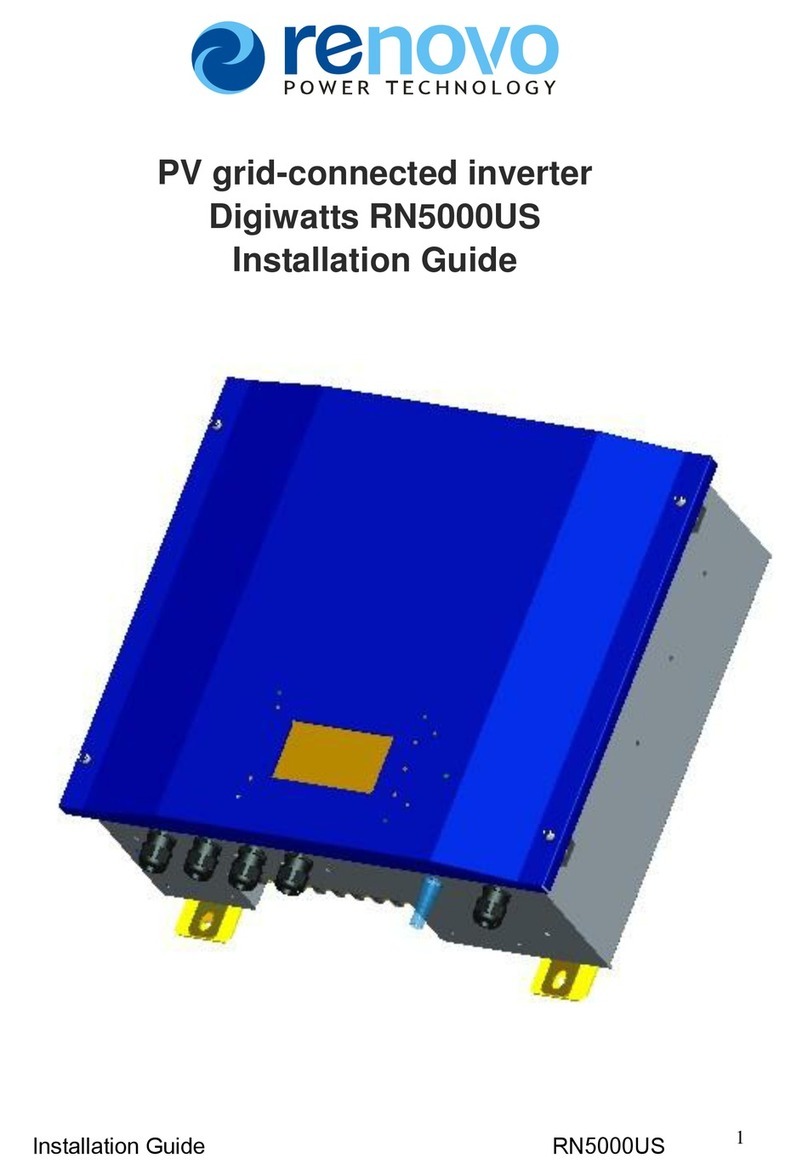 Renovo Digiwatts RN5000US installation guide