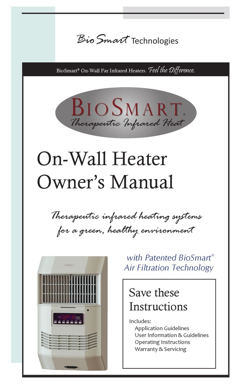 BioSmart BIO-1400 OWA owner's manual BioSmart BIO-1400 OWA owner's manual