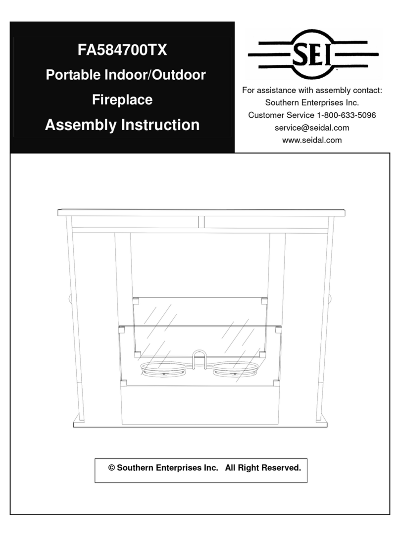SEI FA584700TX Assembly instruction
