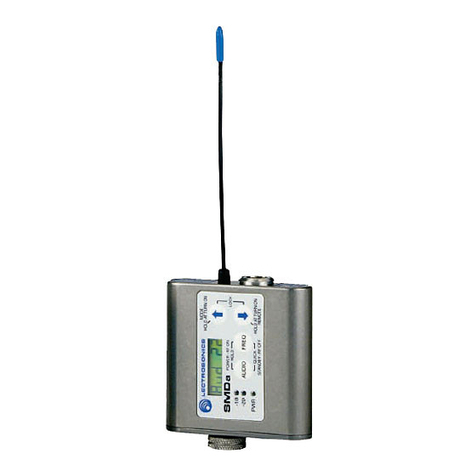 Lectrosonics SMa Series User manual Lectrosonics SMa Series User manual
